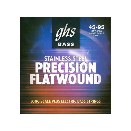 Ghs 3020 Bass Precision 045-095 Flatwound Short Scale