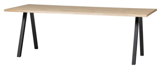 Woood Tablo Spisebord - Eik/V-ben, 220x90 Unoliving
