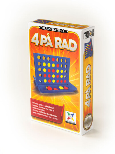 4 på rad reisespill