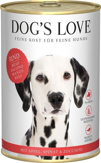 Dog´S Love Våtfôr Adult Storfe 6 X 400 G