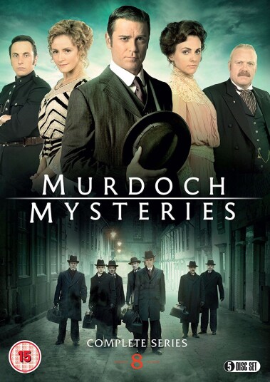 Murdoch Mysteries Sesong 8 DVD Murdoch Mysteries Sesong 8 DVD