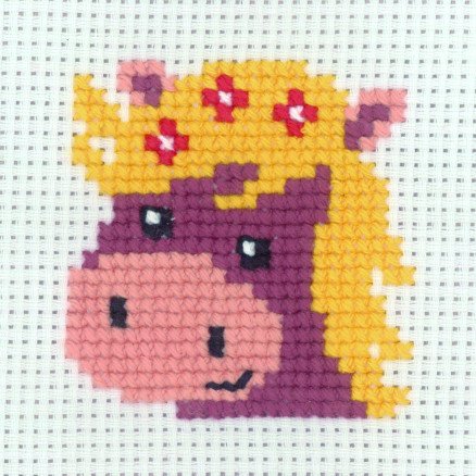 Permin Broderisett Hest 8x8cm