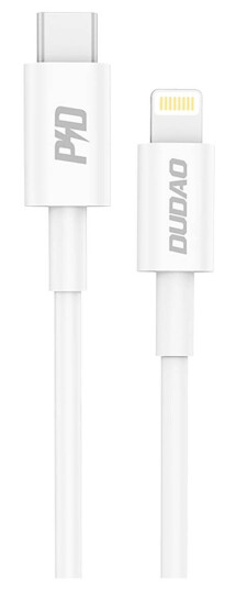 Dudao USB-C til Lightning kabel - 1m - Hvit