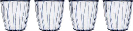Serax Glass 02 Transparent Gigi Set/4   Blue   ONE SIZE