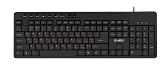 Sven Kb-C3060 Tastatur (Svart) Sven Kb-C3060 Tastatur (Svart)