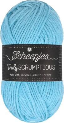 Scheepjes Truly Scrumptious Garn 343 Blå French Macaron