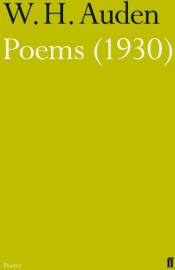 Poems (1930) Av W.H. Auden Poems (1930) Av W.H. Auden