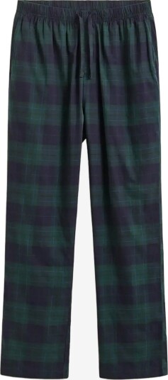 Gant Flannel Checked Pyjama Pant TARTAN GREEN XXL
