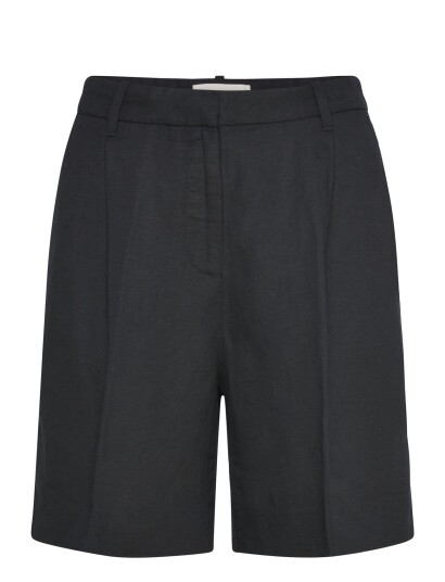 GANT Tailored Linen Blend Shorts Black 42