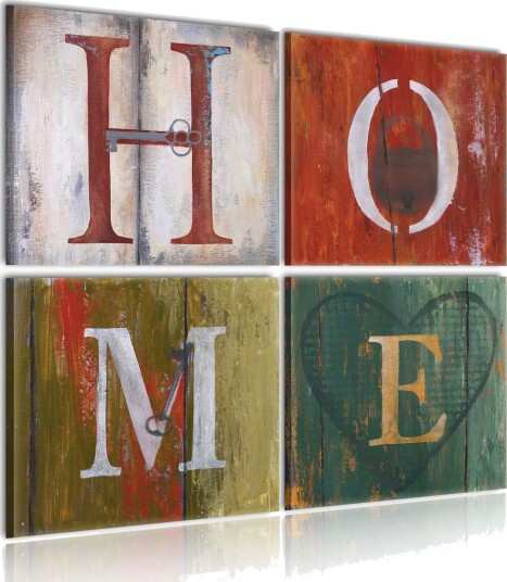 Tavle Welcome Home 60X60 Artgeist sp. z o. o.
