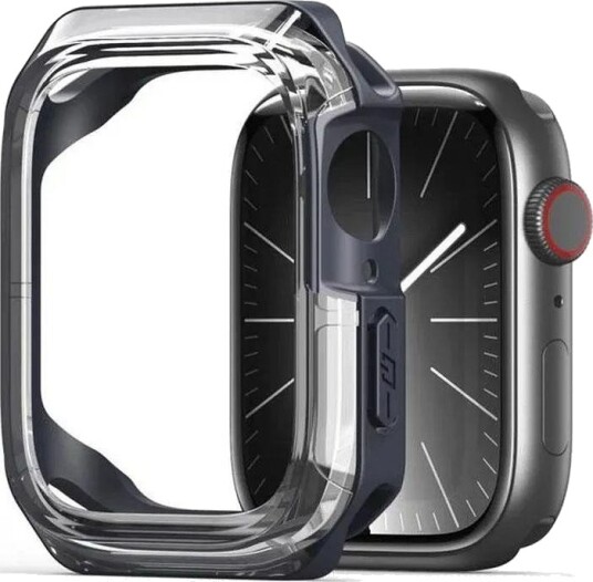 Dux Ducis Tamo Deksel for Apple Watch Series 10 42mm Gjennomsiktig/Blå