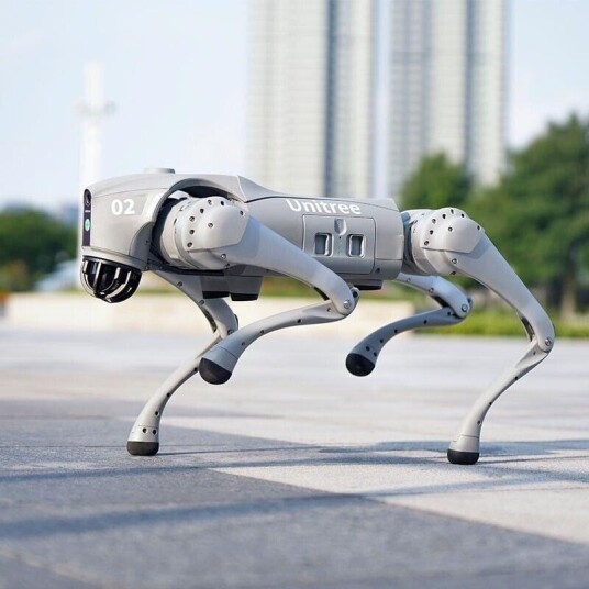 Unitree Go2 Air AI robothund firebent robotplattform med LIDAR Unitree Go2 Air AI robothund firebent robotplattform med LIDAR