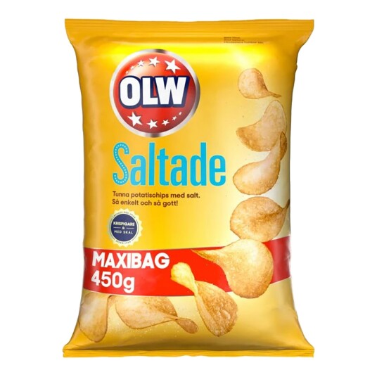 ERT Godis Singel OLW Maxibag Salt - 450 gram