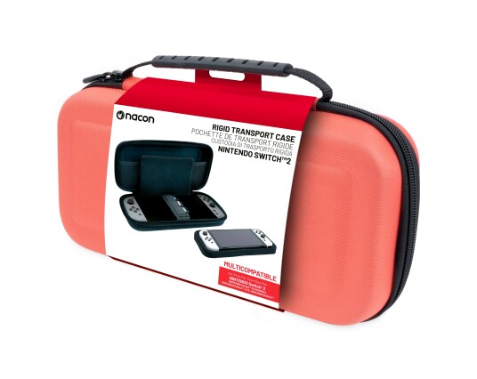 NACON Switch 2 Pouch Lcl Red   Black   ONE SIZE