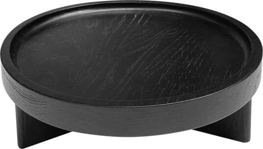 Novoform Elevate brett ø20 cm sort eik Novoform Elevate brett ø20 cm sort eik