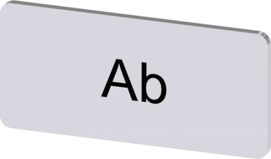 Siemens 3Su1900 0Ac81 0Ae0 Merkeskilt 10 Stk