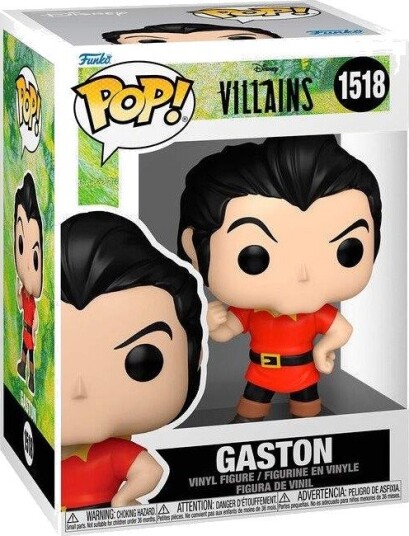Northix Disney-skurker Gaston Pop-figur samleobjekt av vinylleketøy