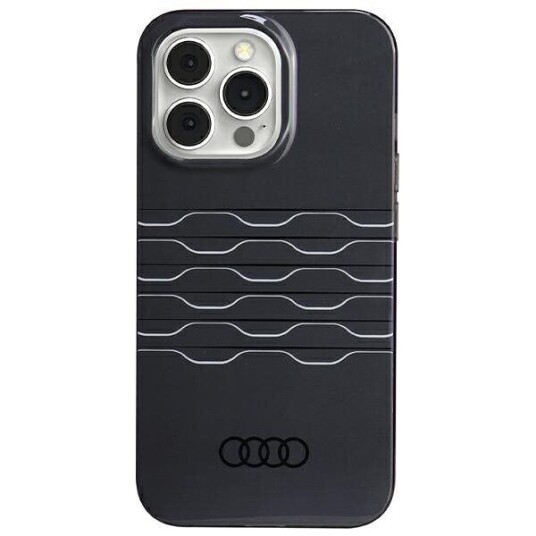 Deksel Audi Iml Magsafe Deksel Iphone 13 Pro / 13 6.1" Svart/Svart Hardcase Au-Imlmip13p-A6/D3-Bk