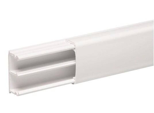 Schneider Electric ISM14430P Installasjonskanal 35 x 18 x 2100 mm Hvit plast Installasjonsmaterial