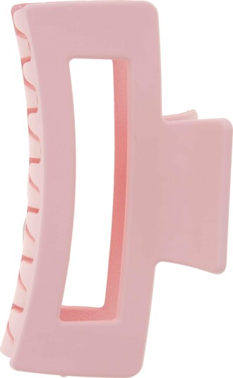 Dazzling Hair Clip Square 8,5 cm Light Pink