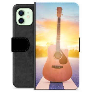 iPhone 12 Premium Lommebok-deksel Gitar