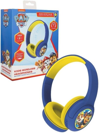 Paw Patrol Trådløse On-Ear Hodetelefoner 85 Db