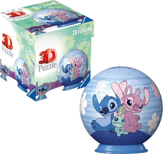 Ravensburger 11599 3D Puslespill 6+ År Disney Angel Motiv
