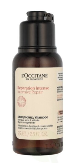 L'Occitane Intensiv Reparasjon Sjampo med 5 Essensielle Oljer 75 ml L'Occitane Intensiv Reparasjon Sjampo med 5 Essensielle Oljer 75 ml