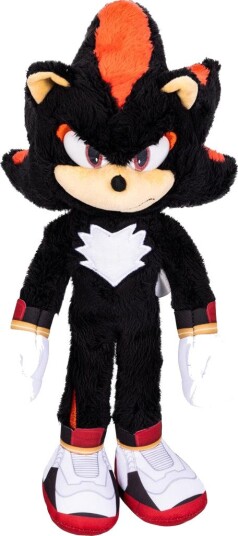Jakks Sonic The Hedgehog 3 Deluxe Plysjfigur - Shadow 30 cm