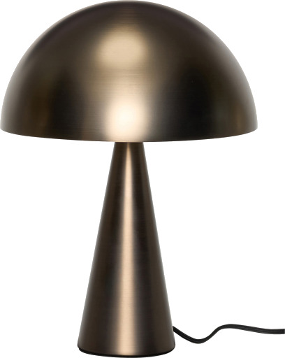 Hübsch Mush bordlampe brent messing 34 cm