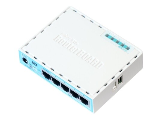 Mikrotik Routerboard Hex Rb750gr3 - Ruter - 4-Ports Switch - 1Gbe