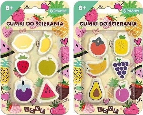 Beniamin Viskelær 6 Stk Frukt
