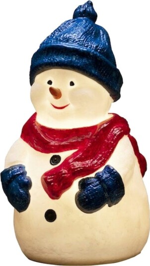 Konstsmide Snowman Figur Blå Rød Hvit Plast Universell IP44 4 lamper