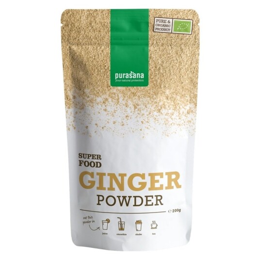 Purasana Ginger Powder Organic 200g Purasana Ginger Powder Organic 200g