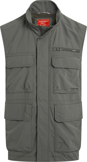 Craghoppers Men"s NosiLife Adventure Gilet V Dark Sage L Craghoppers Men"s NosiLife Adventure Gilet V Dark Sage L