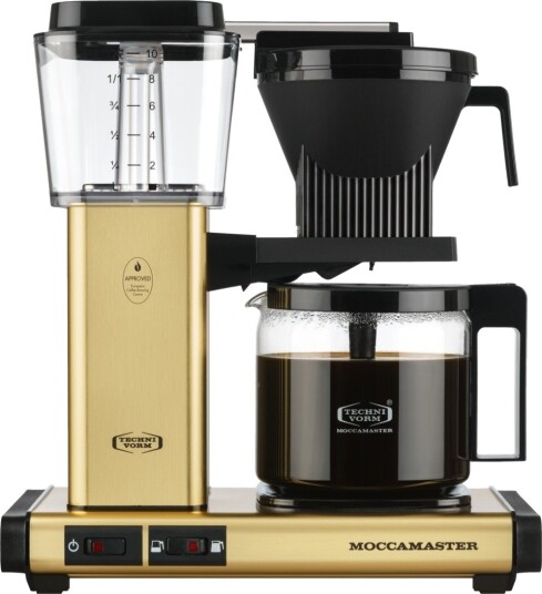 Moccamaster Optio kaffetrakter 1,25L gull Moccamaster Optio kaffetrakter 1,25L gull