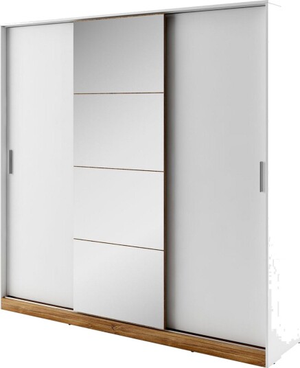 Dentro Garderobe 220x63x215 cm - Hvit