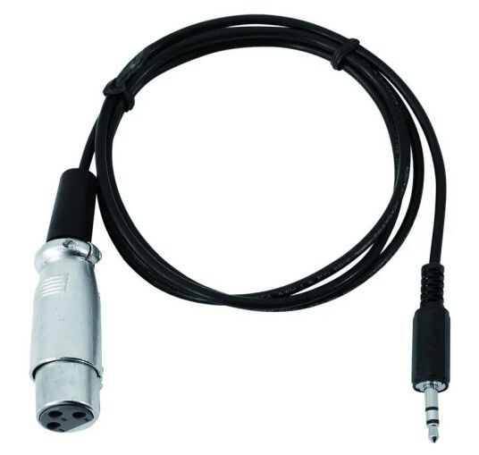 EUROLITE DMX-adapter OUT jack 3,5/XLR 1m EUROLITE DMX-adapter OUT jack 3,5/XLR 1m