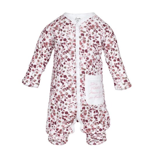 Pysjamas til baby - Tuva pysj - Erteblome - Rosa Pysjamas til baby - Tuva pysj - Erteblome - Rosa