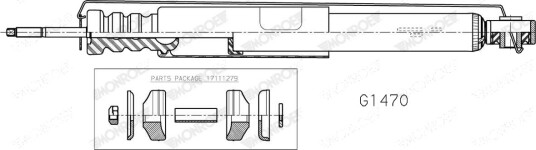 MONROE G1470 Støtdemper