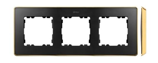 Kontakt-Simon 8201630-242 Sort Plast 1 Stykker