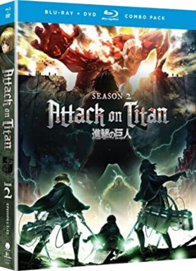 Attack On Titan Sesong 2 Bluray