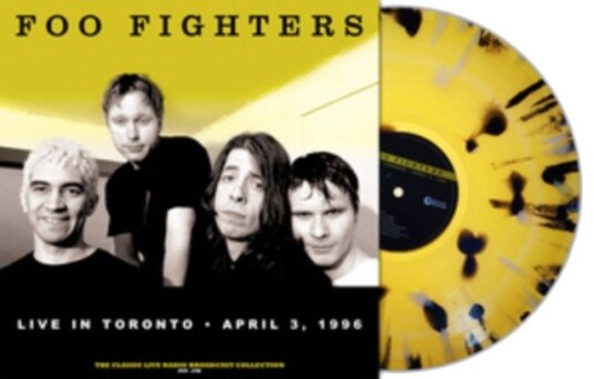 Foo Fighters Live In Toronto April 3 1996 Limited Edition Uk Vinyl