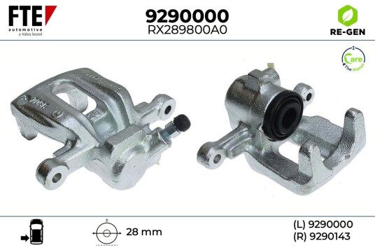 FTE 9290000 Bremsecaliper