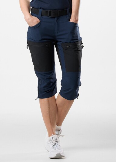 Nautic Experience Sail 3/4 Pants W Navy/Black 36 Turshorts