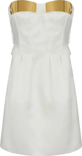 Elisabetta Franchi Dame Kjoler Hvit M,