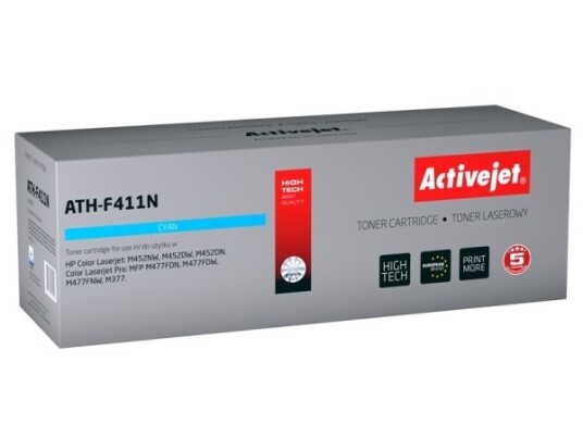 Activejet Ath-F411n 2300 Sider Cyan 1 Stykker