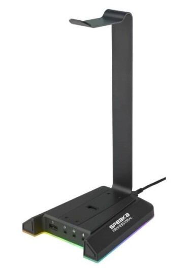 Speaka Professional Sp-Hps-320 Hodetelefonstativ Passer For (Hodetelefoner): On-Ear-Hodetelefoner, Over-Ear-Hodetelefoner Svart (Sp-10095168)