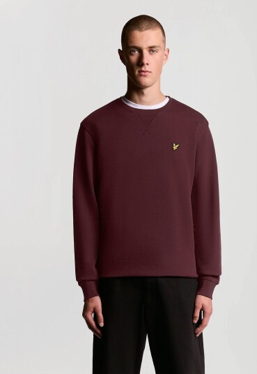 Lyle & Scott Crew Neck Sweatshirt Purple L
