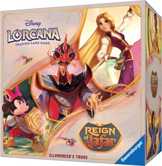 Disney Lorcana Reign of Jafar Illumineer"s Trove pakke Set 8